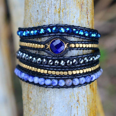 Nircana Peaceful Dream Crystal Wrap Bracelet-Your Soul Place